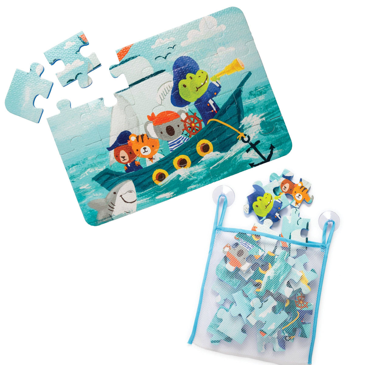Foam Bath Puzzle: Mermaid
