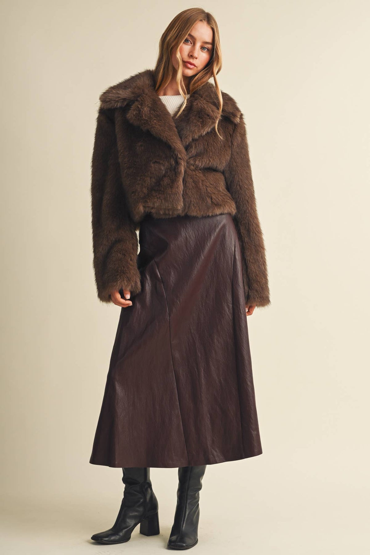 Faux Fur Jacket