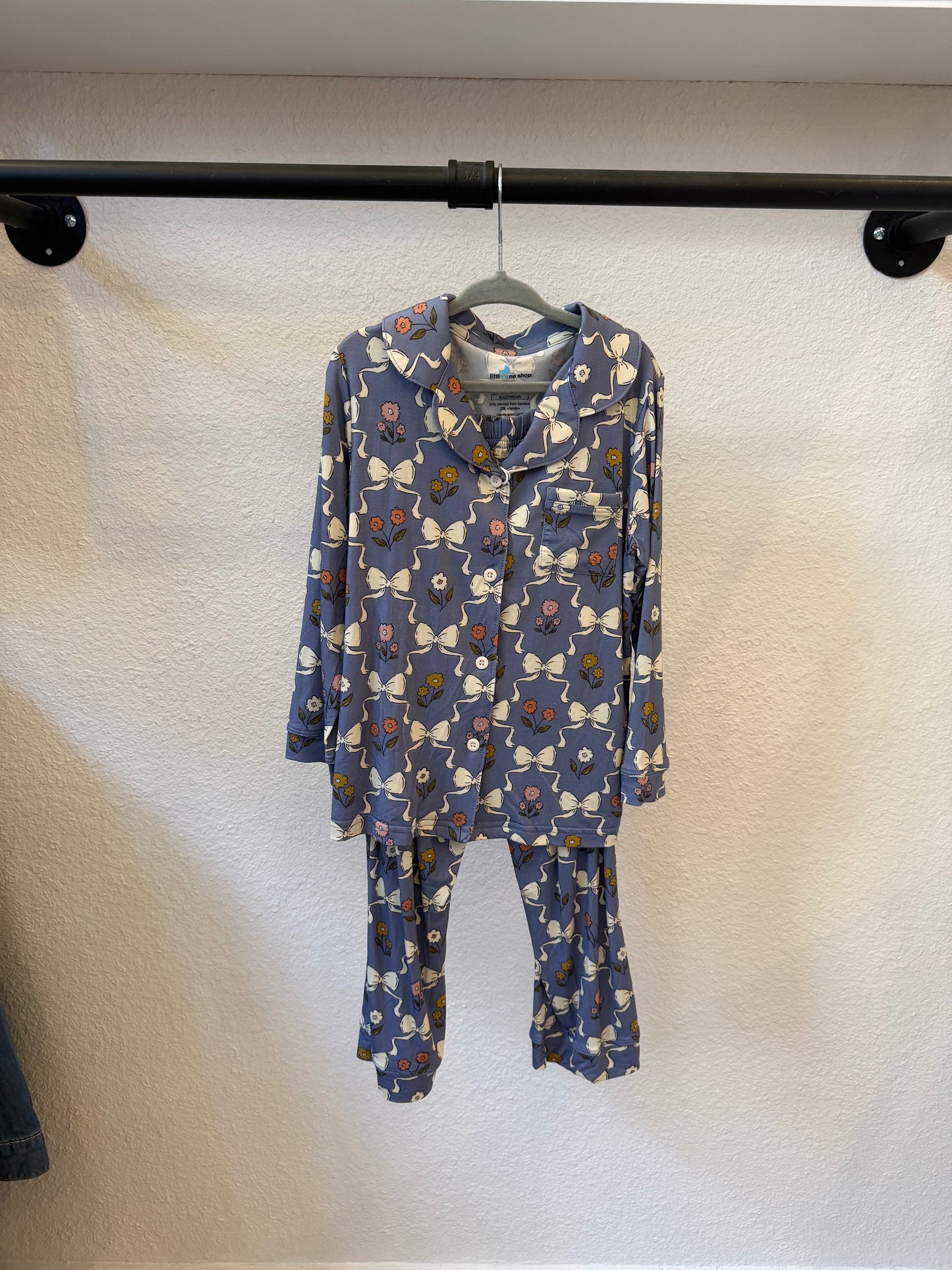 Bow & Bloom Pajama Set