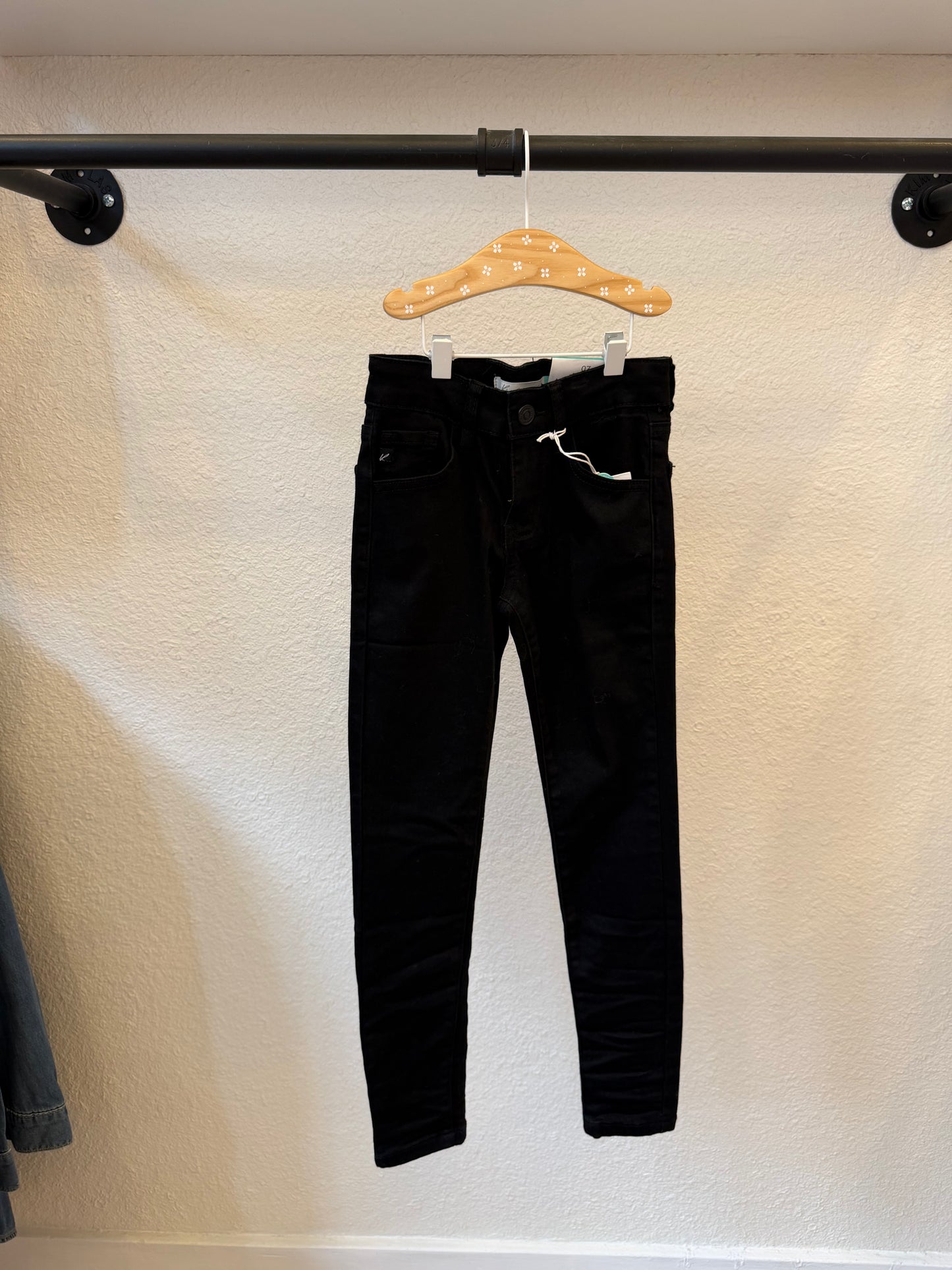 Girls Black Skinny Jeans