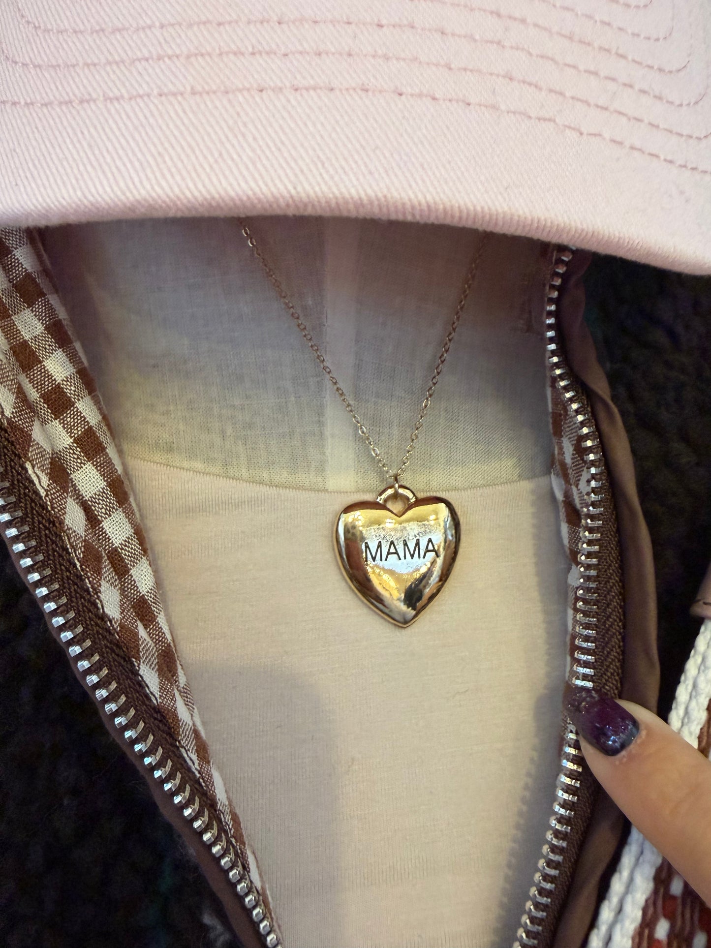 Mama Heart Necklace