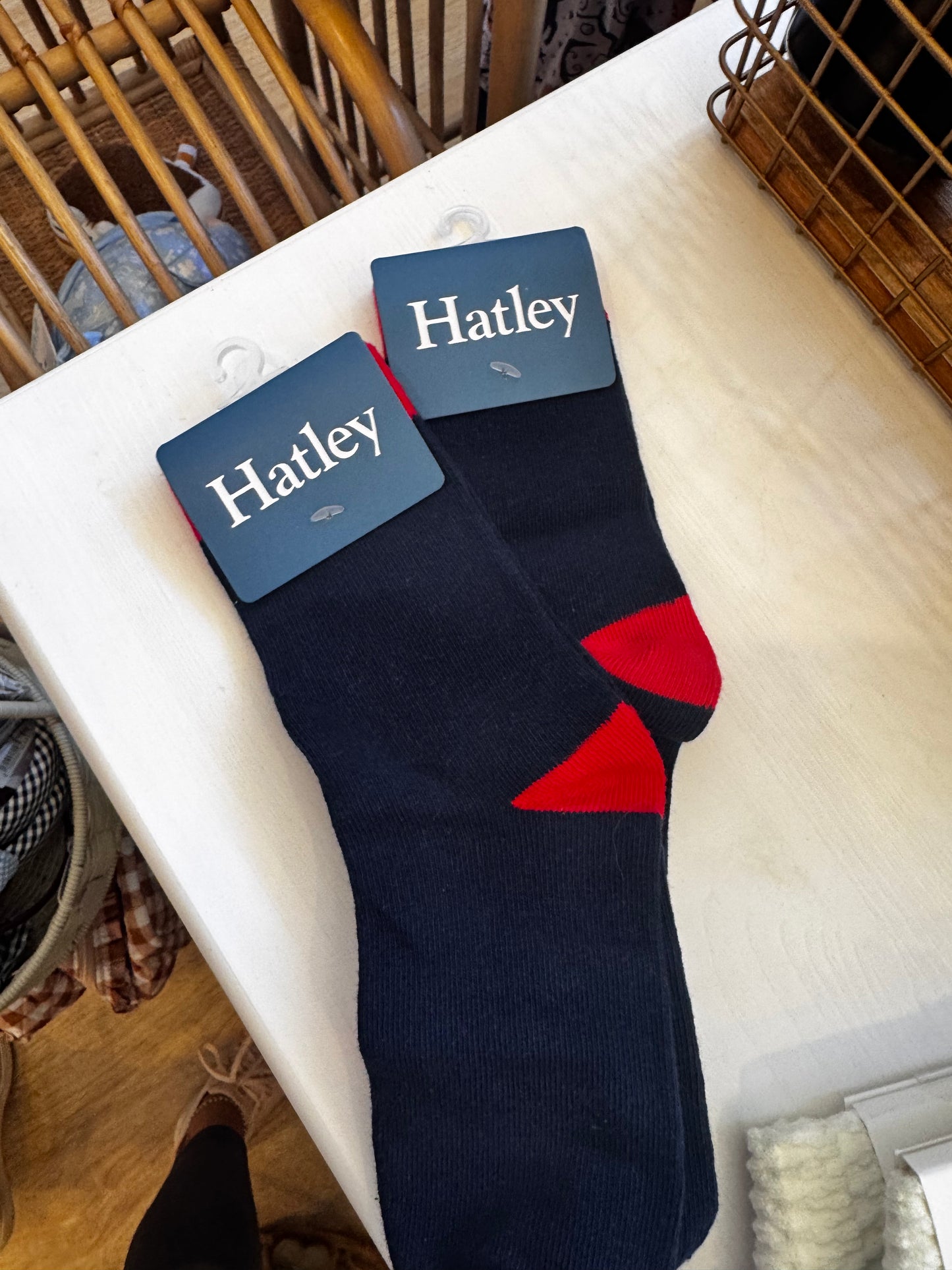 Hatley Socks-Navy