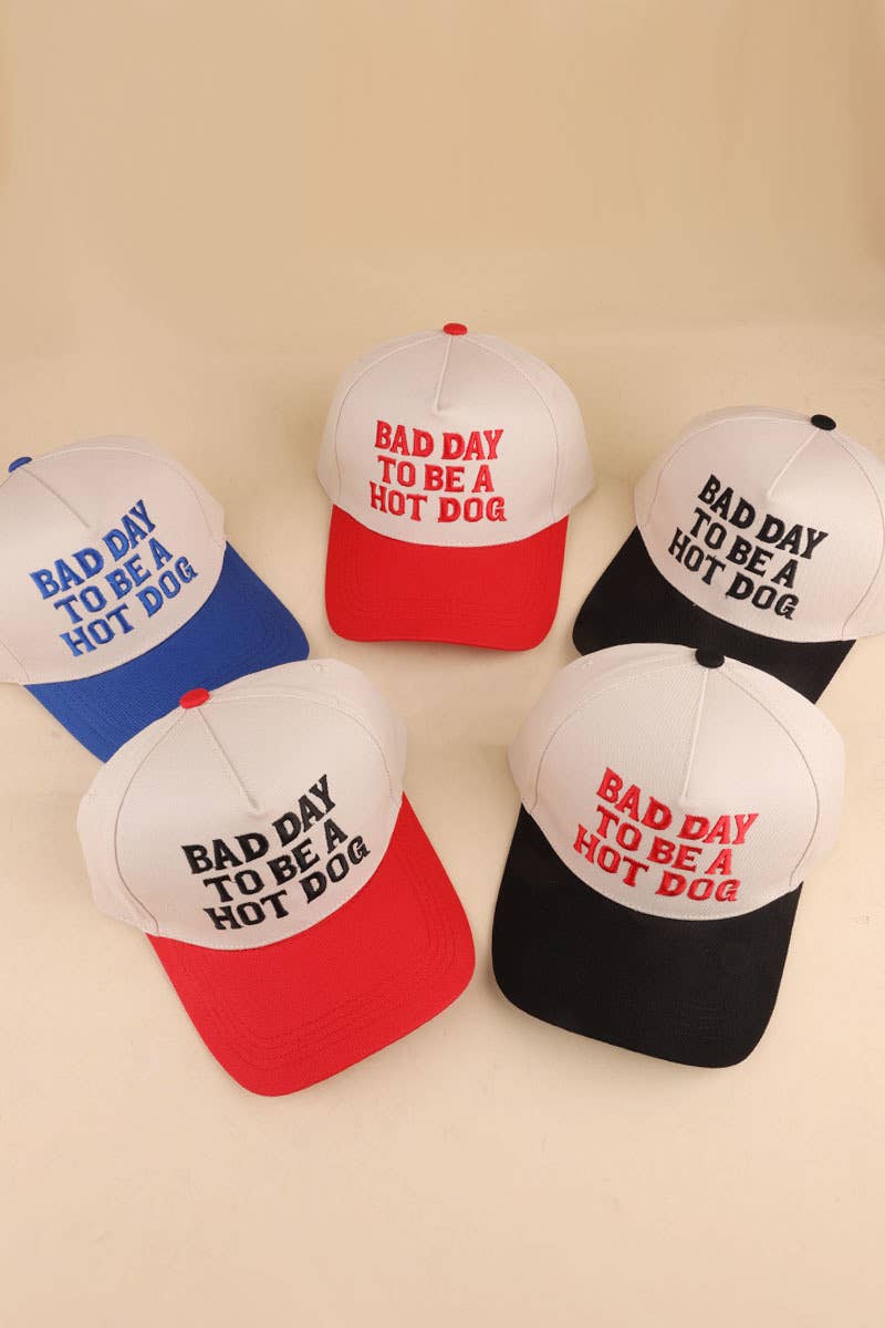 Bad Day To Be A Hot Dog Hat