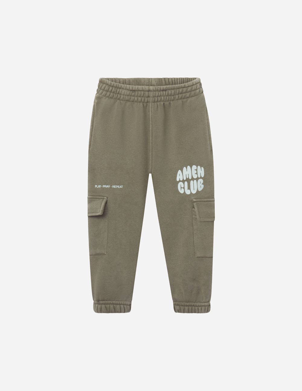 Amen Club Kids Cargo Sweatpant: 4T