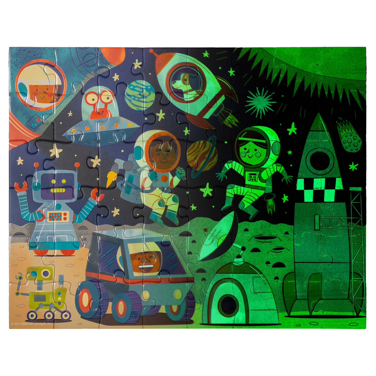 Glow In The Dark Puzzle: Outdoor