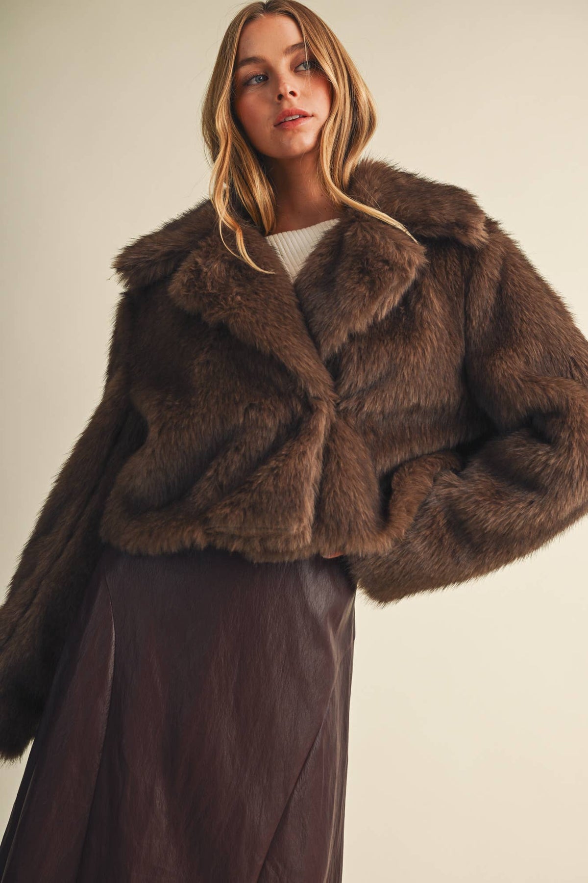 Faux Fur Jacket