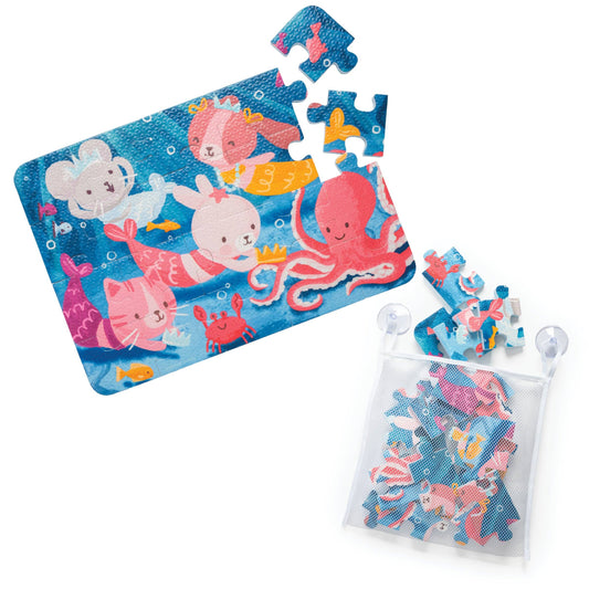 Foam Bath Puzzle: Mermaid