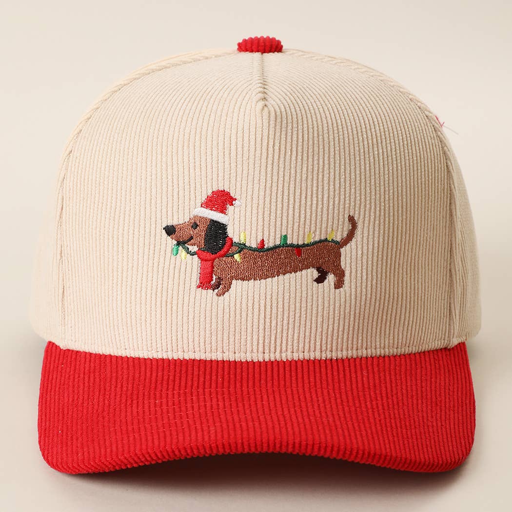 CHRISTMAS DACHSHUND