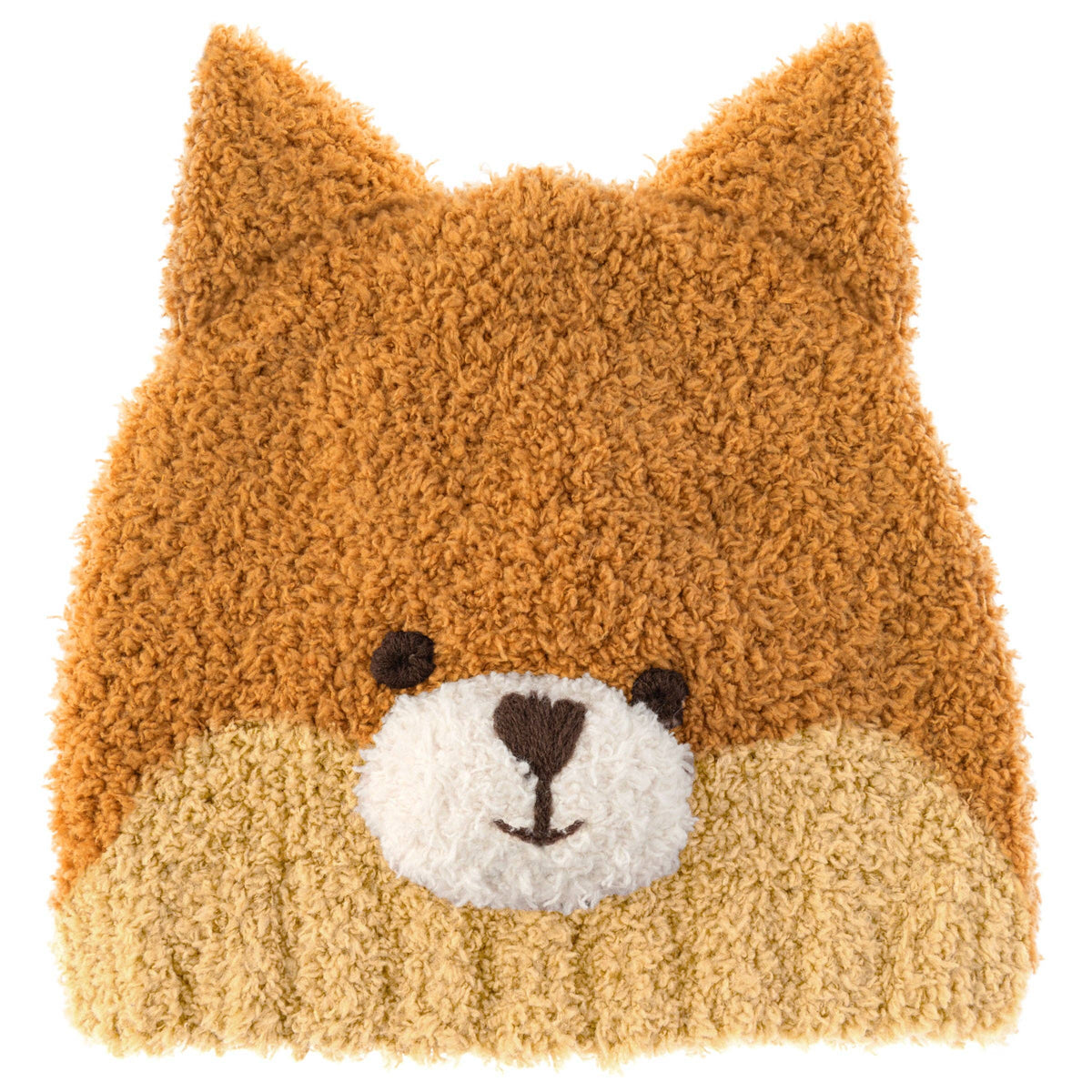 Chenille Baby Beanies: Deer