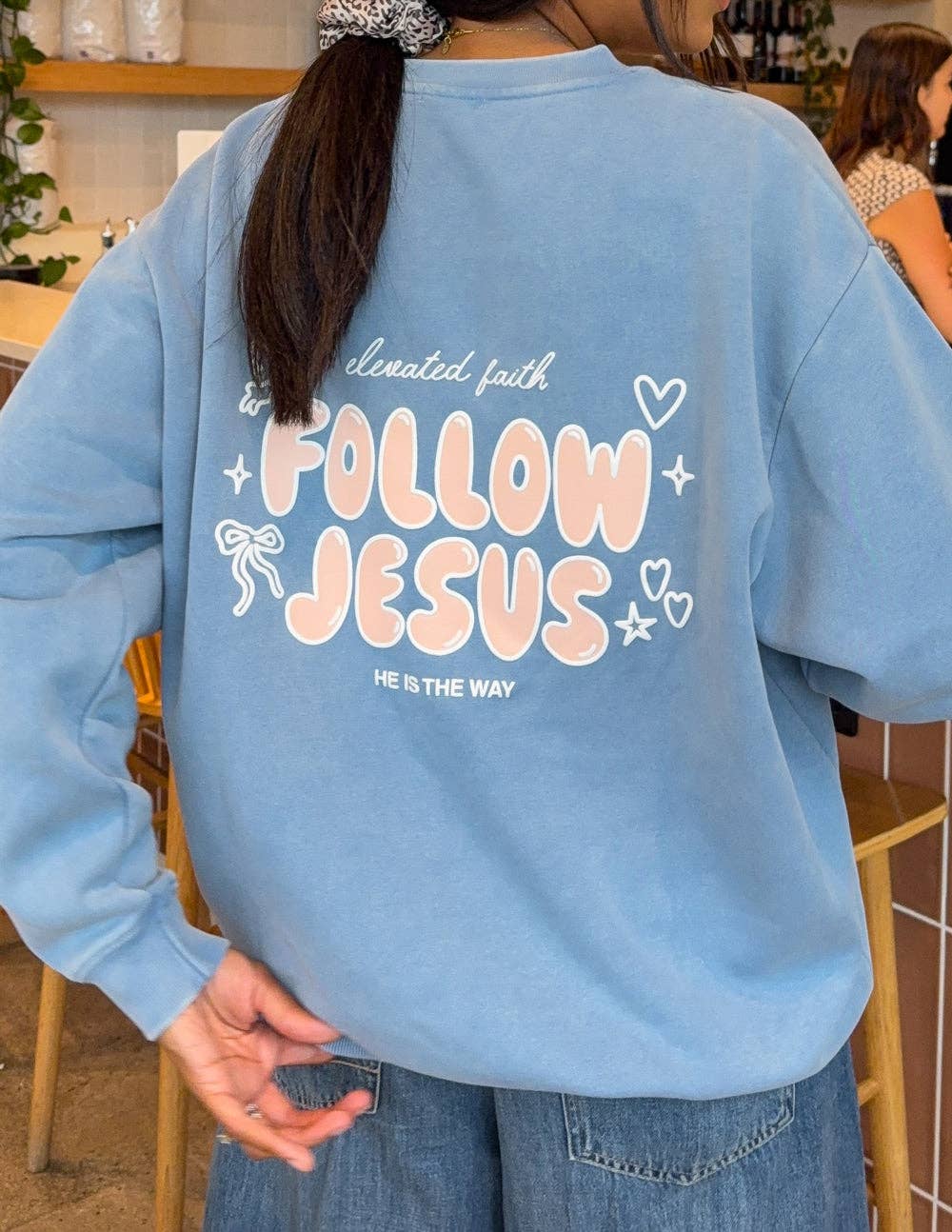 Follow Jesus Crewneck