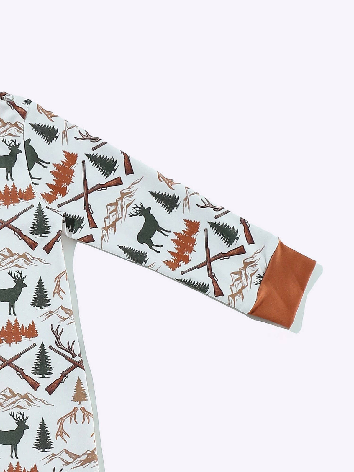 Mountain Hunt Boy Romper