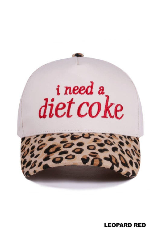 I Need a Diet Coke Hat