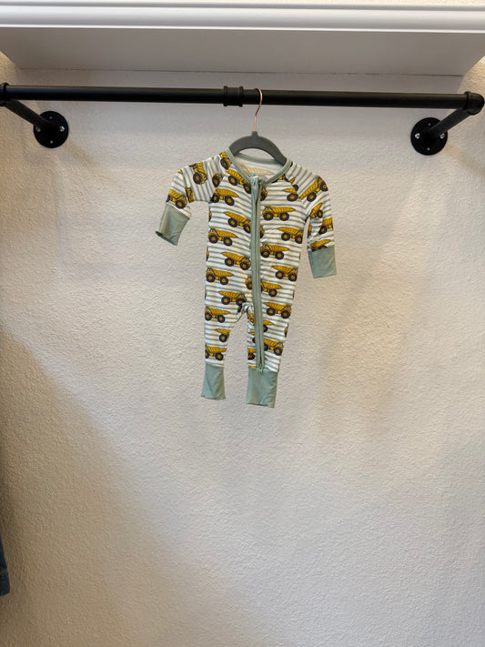 Little Hauler Zip Romper
