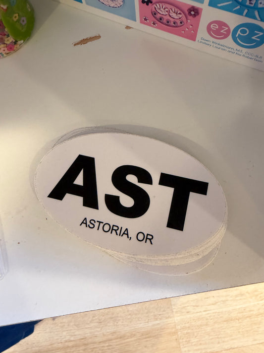 Astoria Sticker