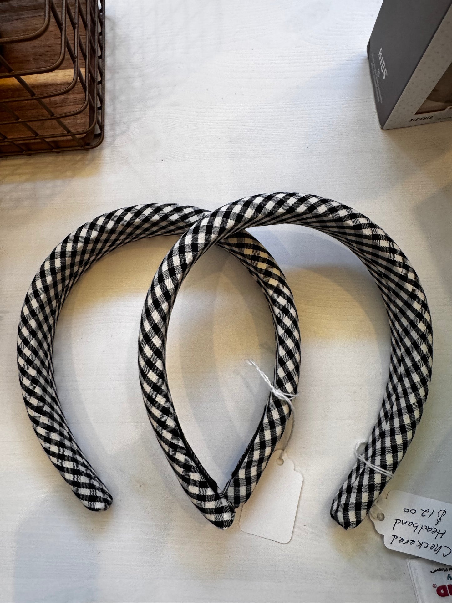 Black and White Headband