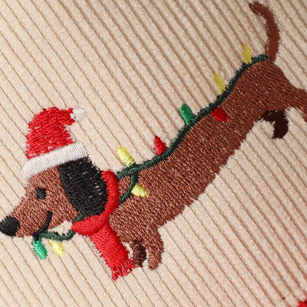 CHRISTMAS DACHSHUND