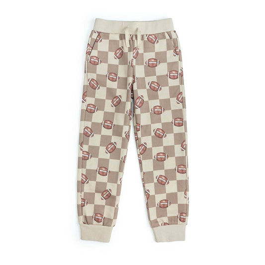 Football Checkered Jogger